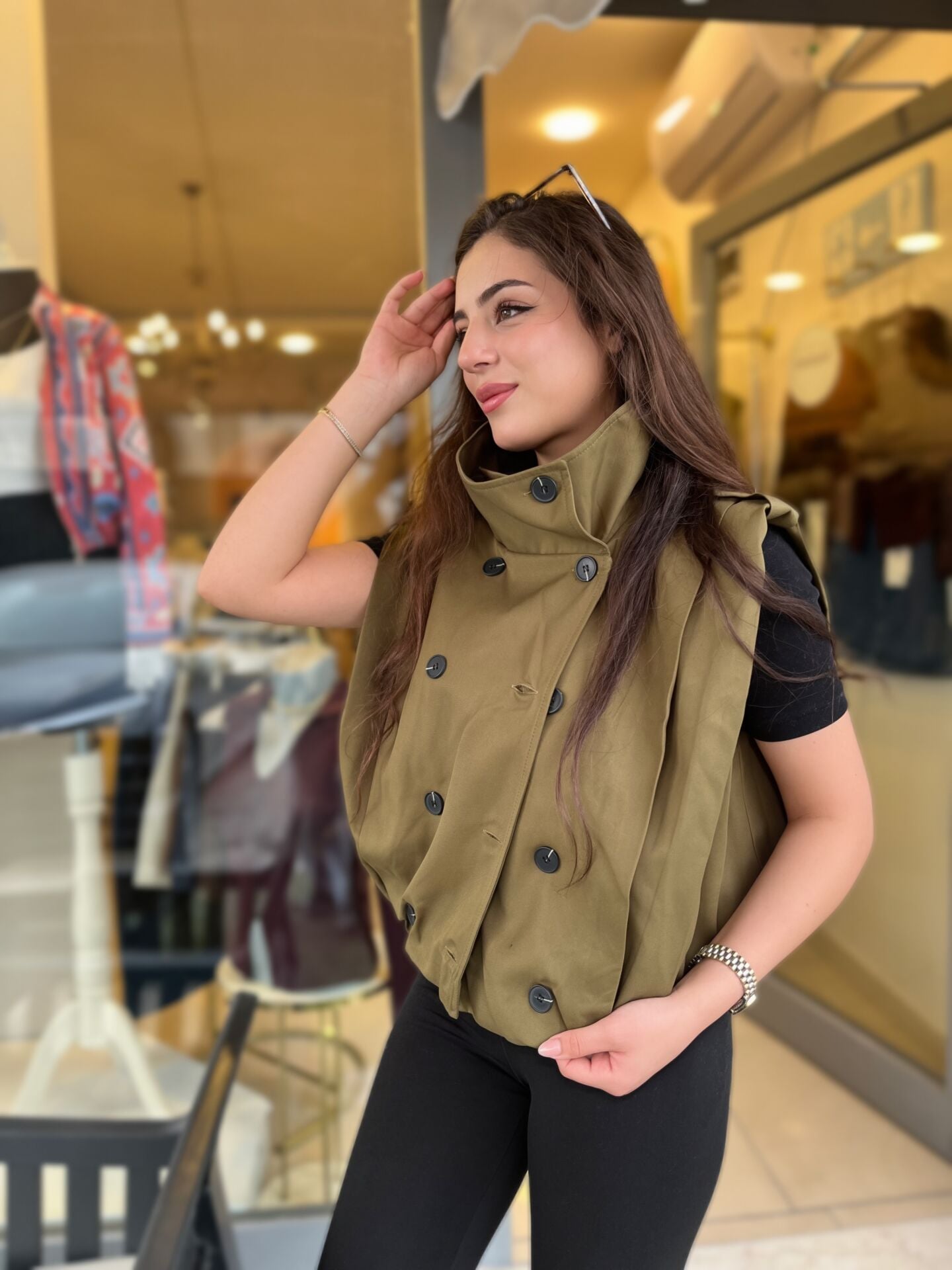 Bomber Dik Yaka Astarlı Yelen