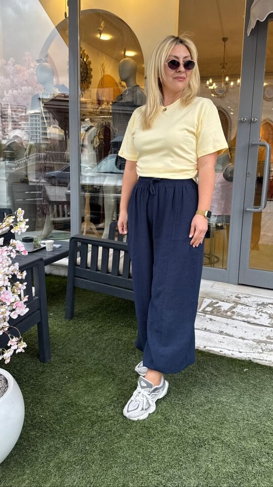 Keten Bol Paça & Kargo Pantolon