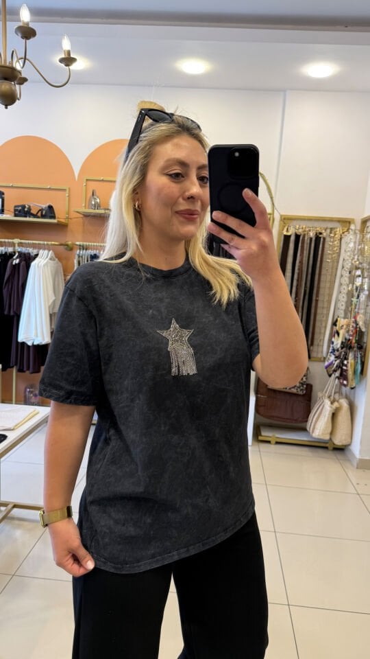 Orj Marka Bymn Yıkama Tshirt