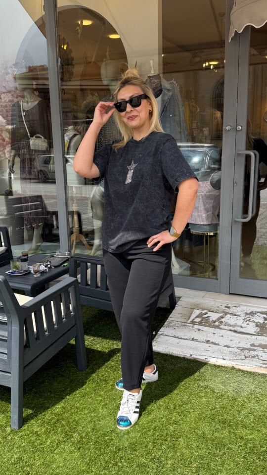 Orj Marka Bymn Yıkama Tshirt