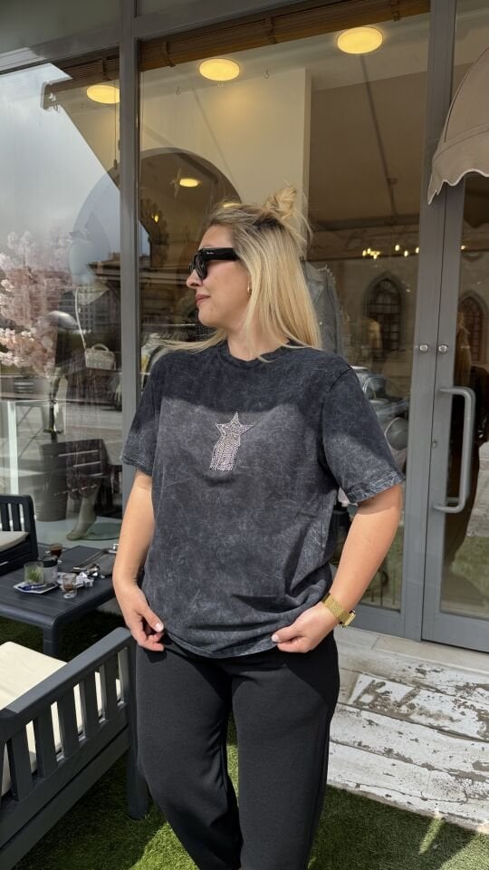 Orj Marka Bymn Yıkama Tshirt