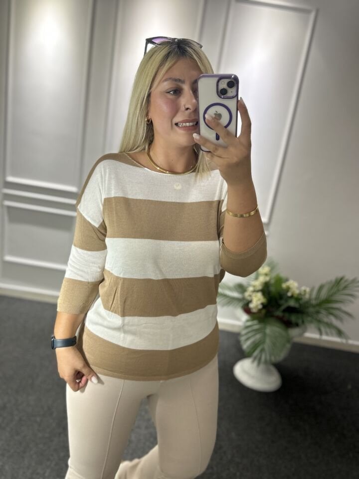 Vizon Kalın Çizgi Merserize