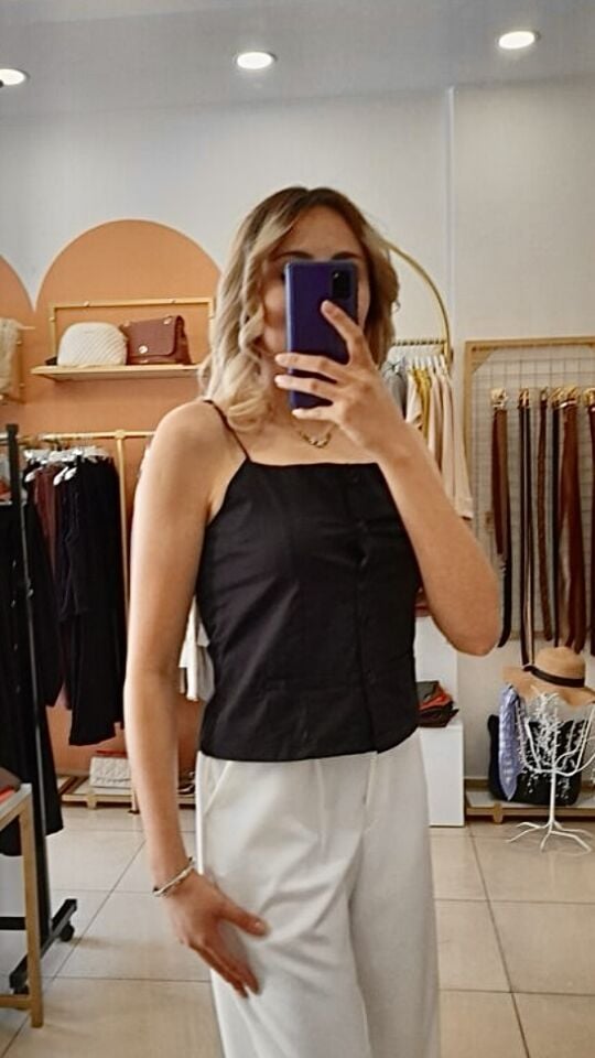 Bebe Tasarım Askılı Bluz