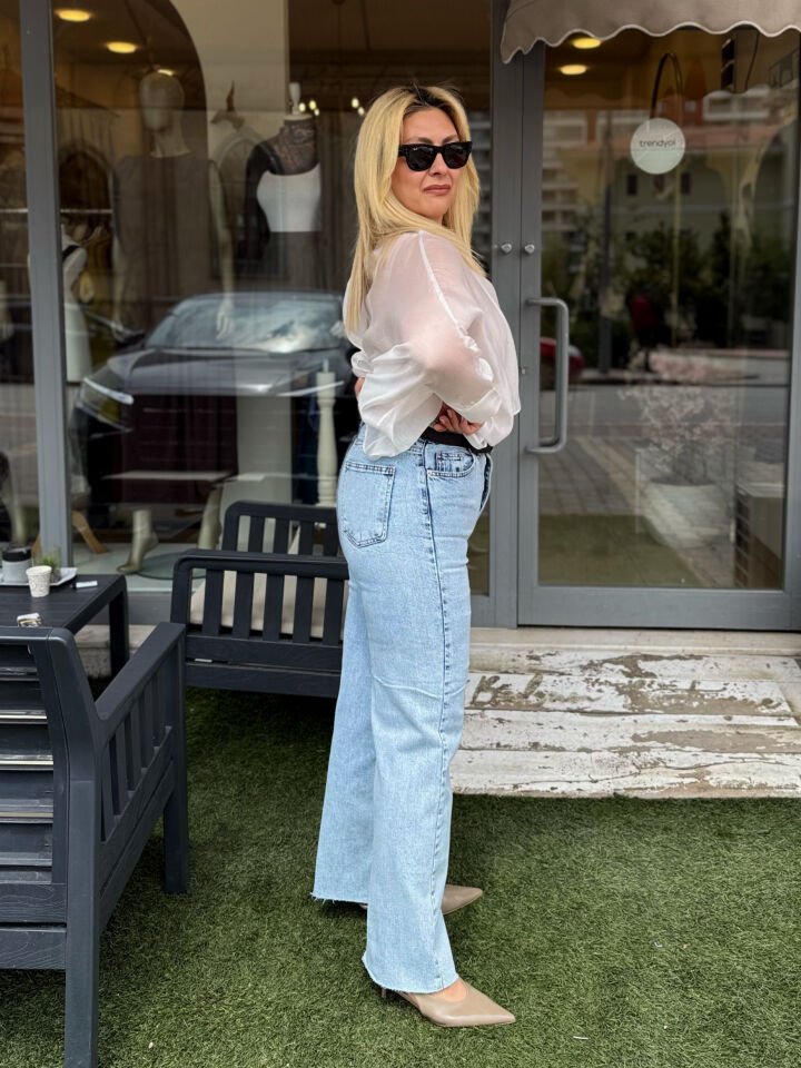 Zra Ultra Yüksek Bel Culotte Jean