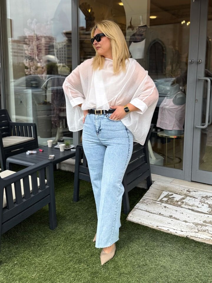 Zra Ultra Yüksek Bel Culotte Jean