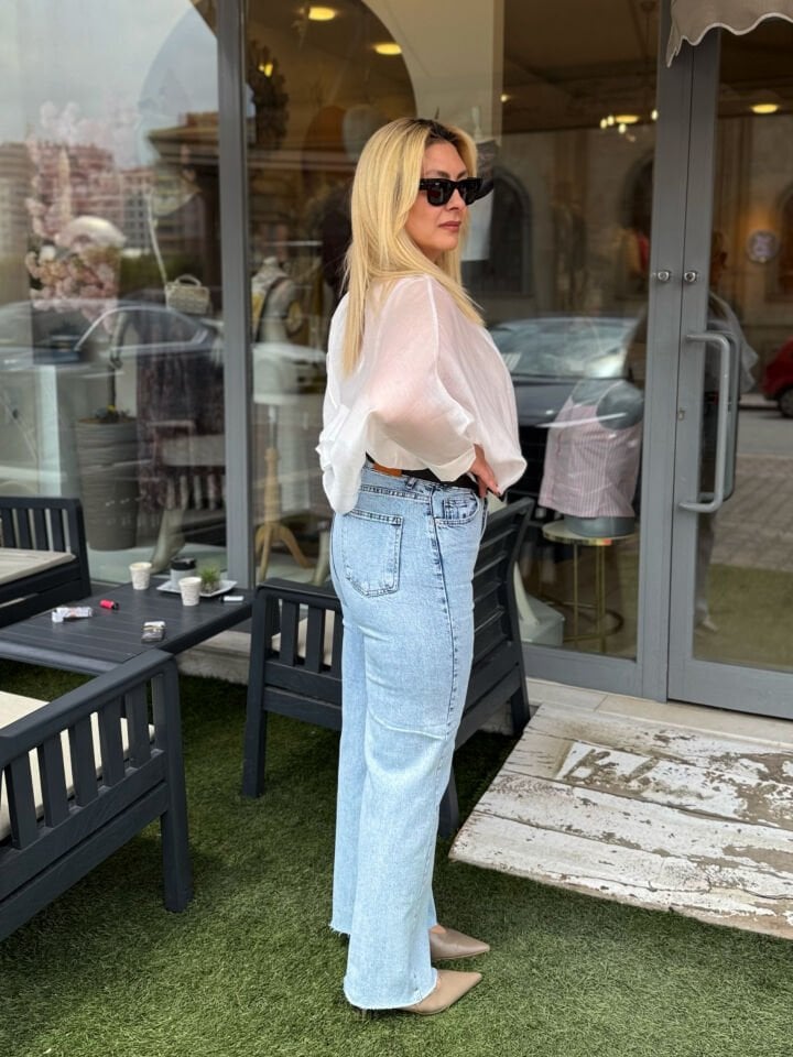 Zra Ultra Yüksek Bel Culotte Jean
