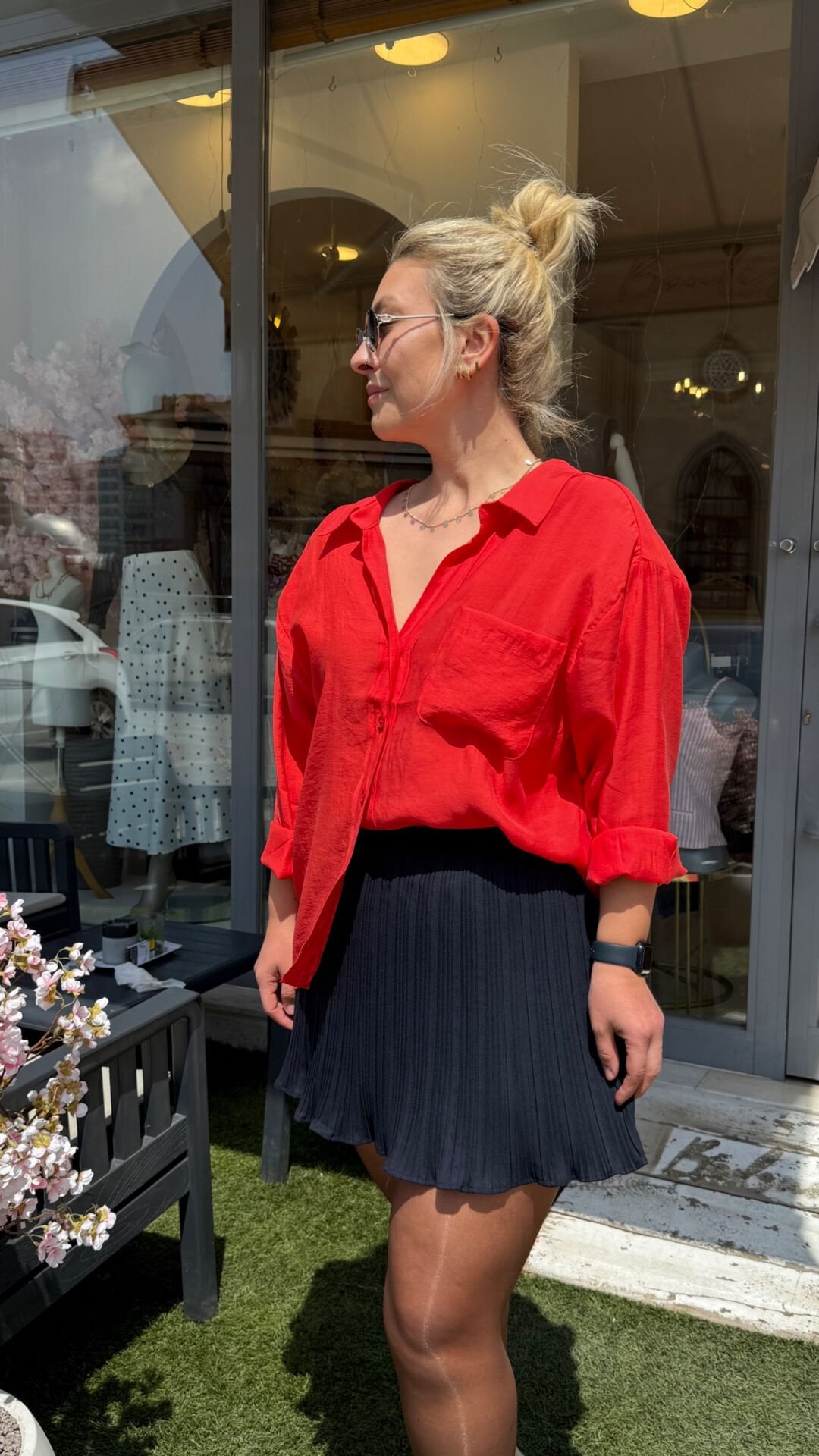 Zra Piliseli Şort Etek