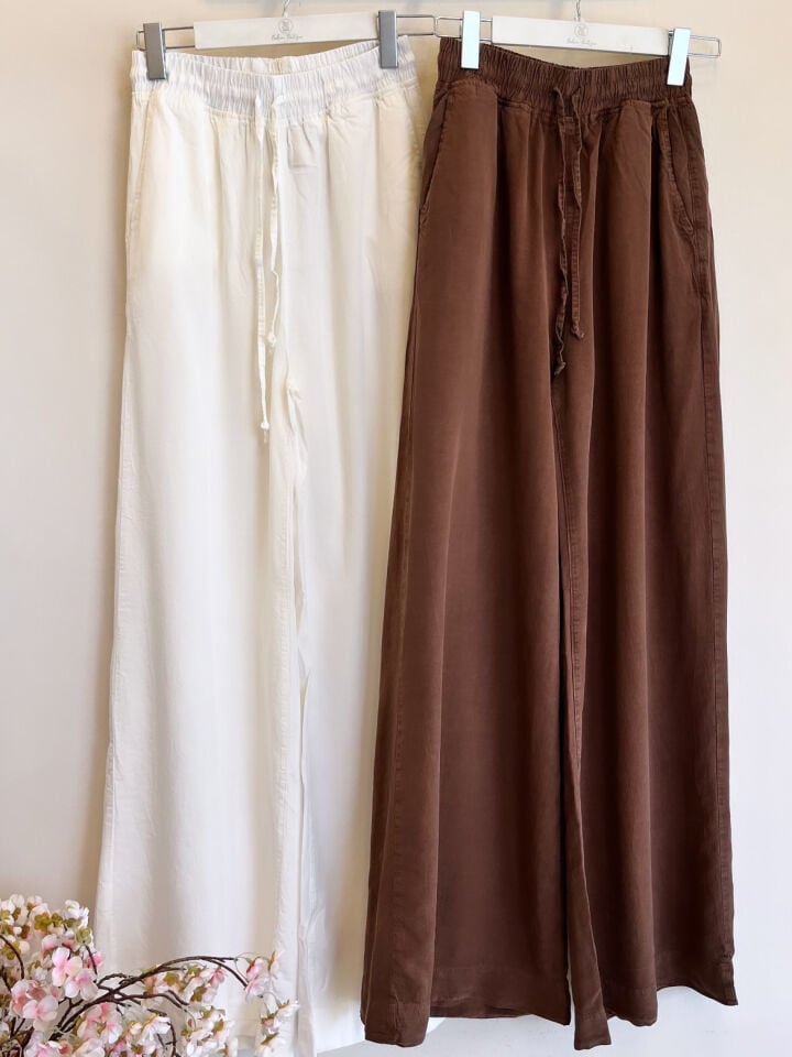 Premium Tensel Beli Lastikli Pantolon