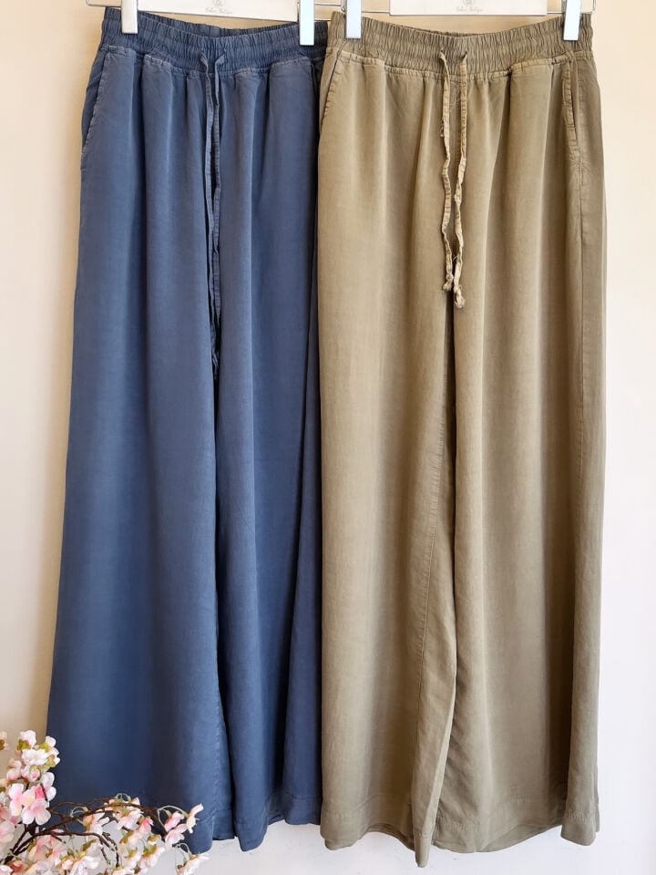 Premium Tensel Beli Lastikli Pantolon