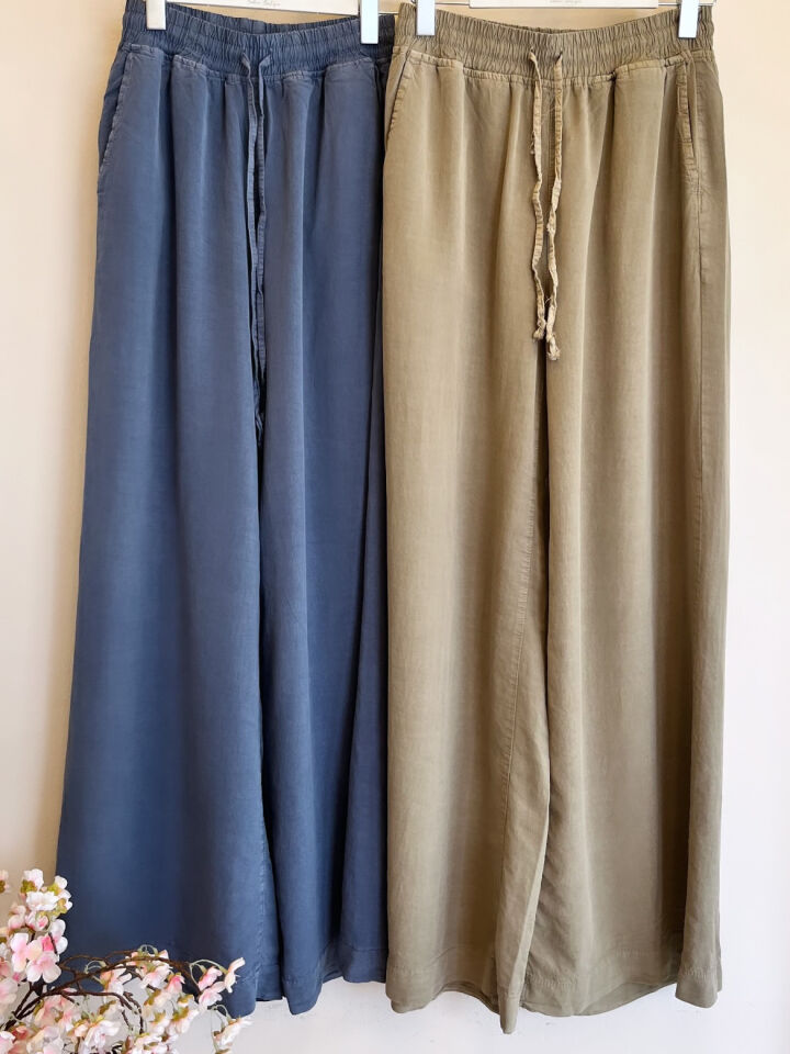 Premium Tensel Beli Lastikli Pantolon