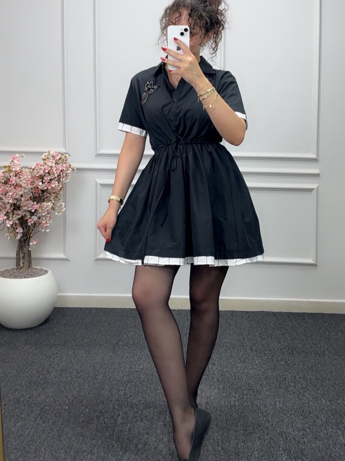 Bymn Mini Poplin Elbise