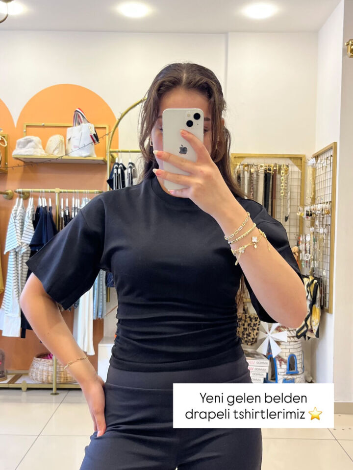 Yanları Drape Marka Model Bluz