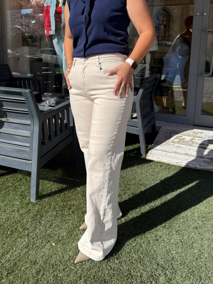 Massi Wide Leg Jean Pantolon