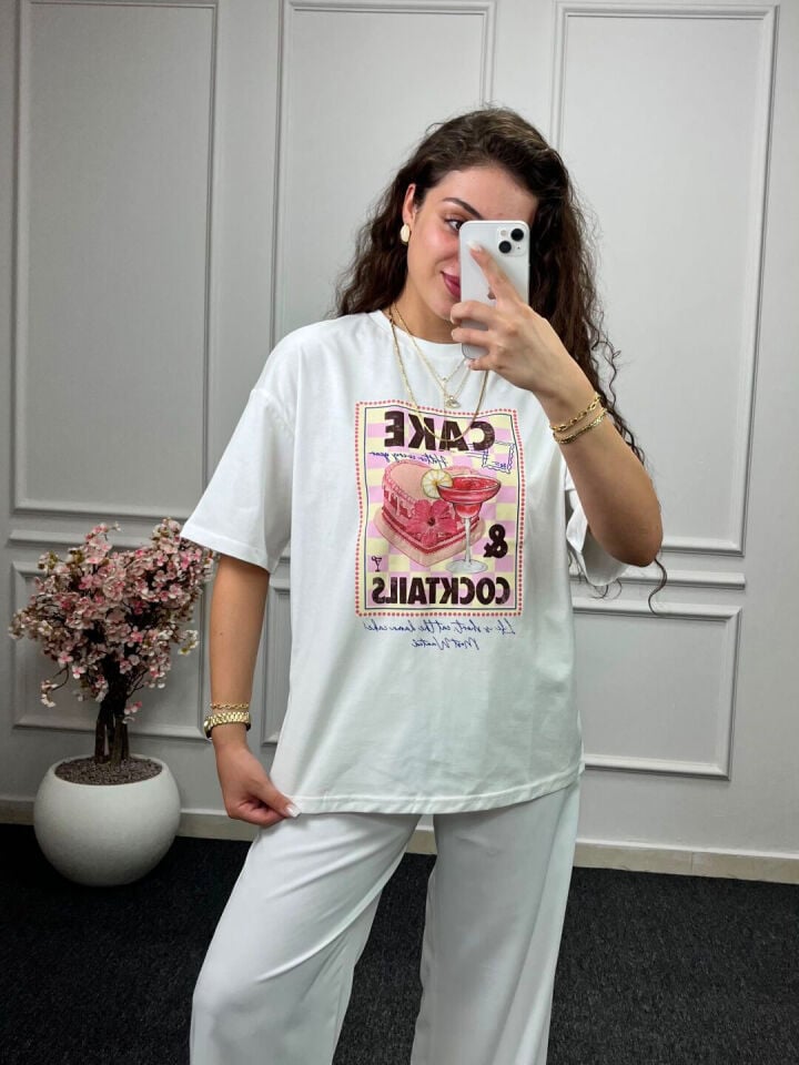 Quzu Pamuk Cake Tshirt