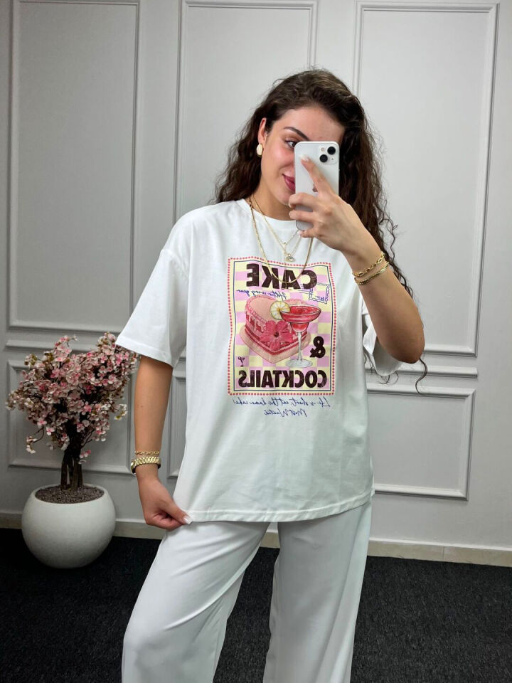 Quzu Pamuk Cake Tshirt