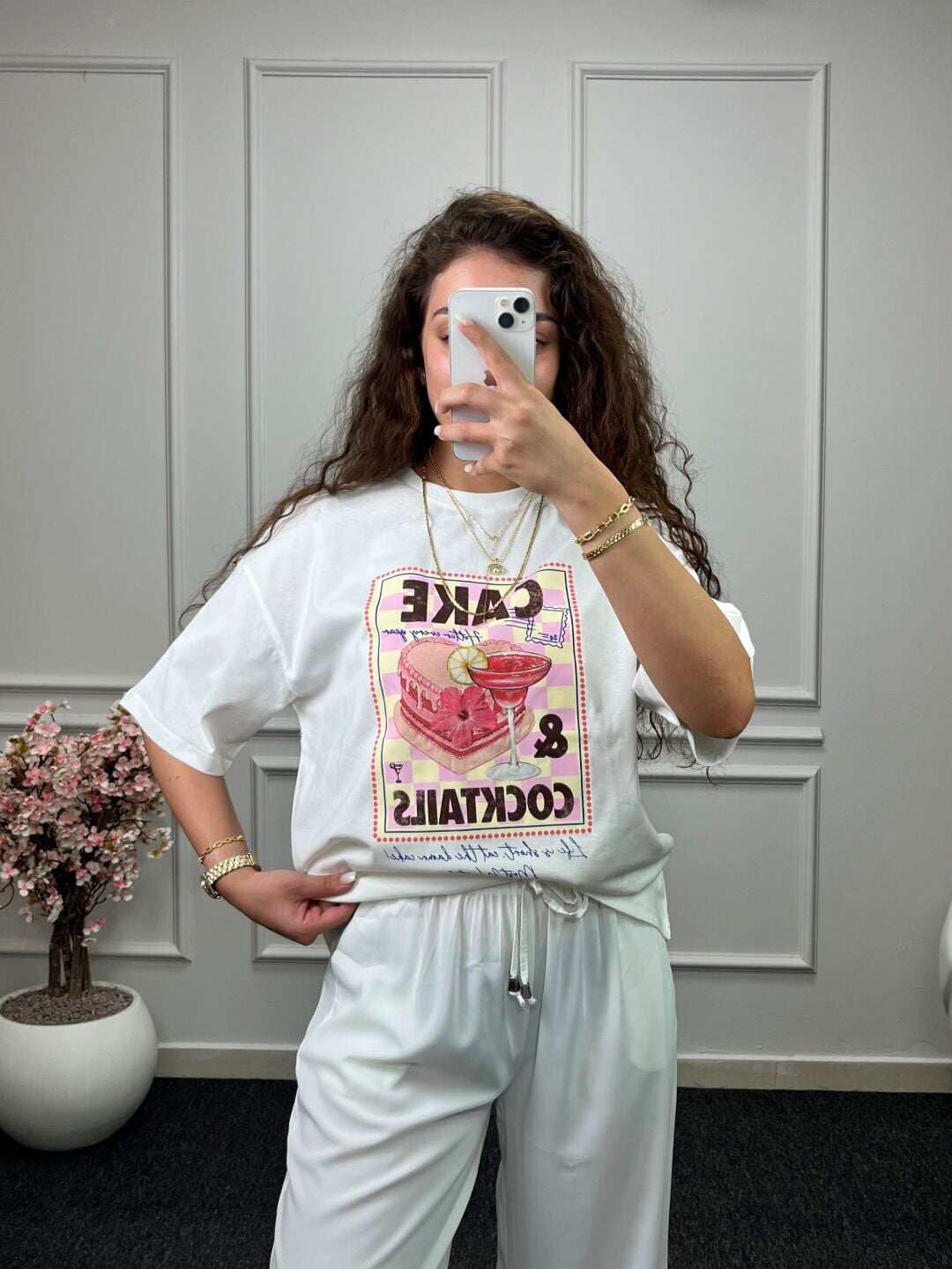 Quzu Pamuk Cake Tshirt