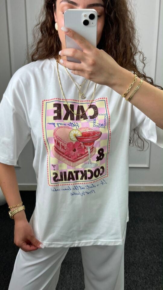 Quzu Pamuk Cake Tshirt