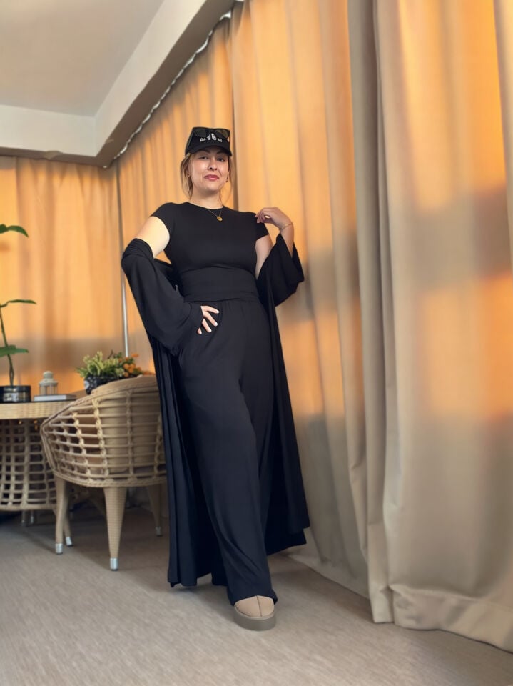 3’lü Siyah Takım