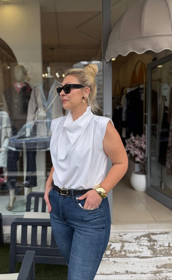 Elegance Degaje Yaka Bluz